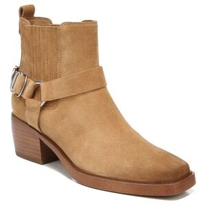 Sam Edelman Bellamy’s Camel Suede Leather Booties - Size 9 NIB